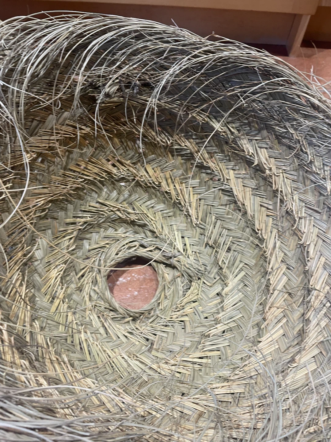 Woven Straw Basket - photo 4