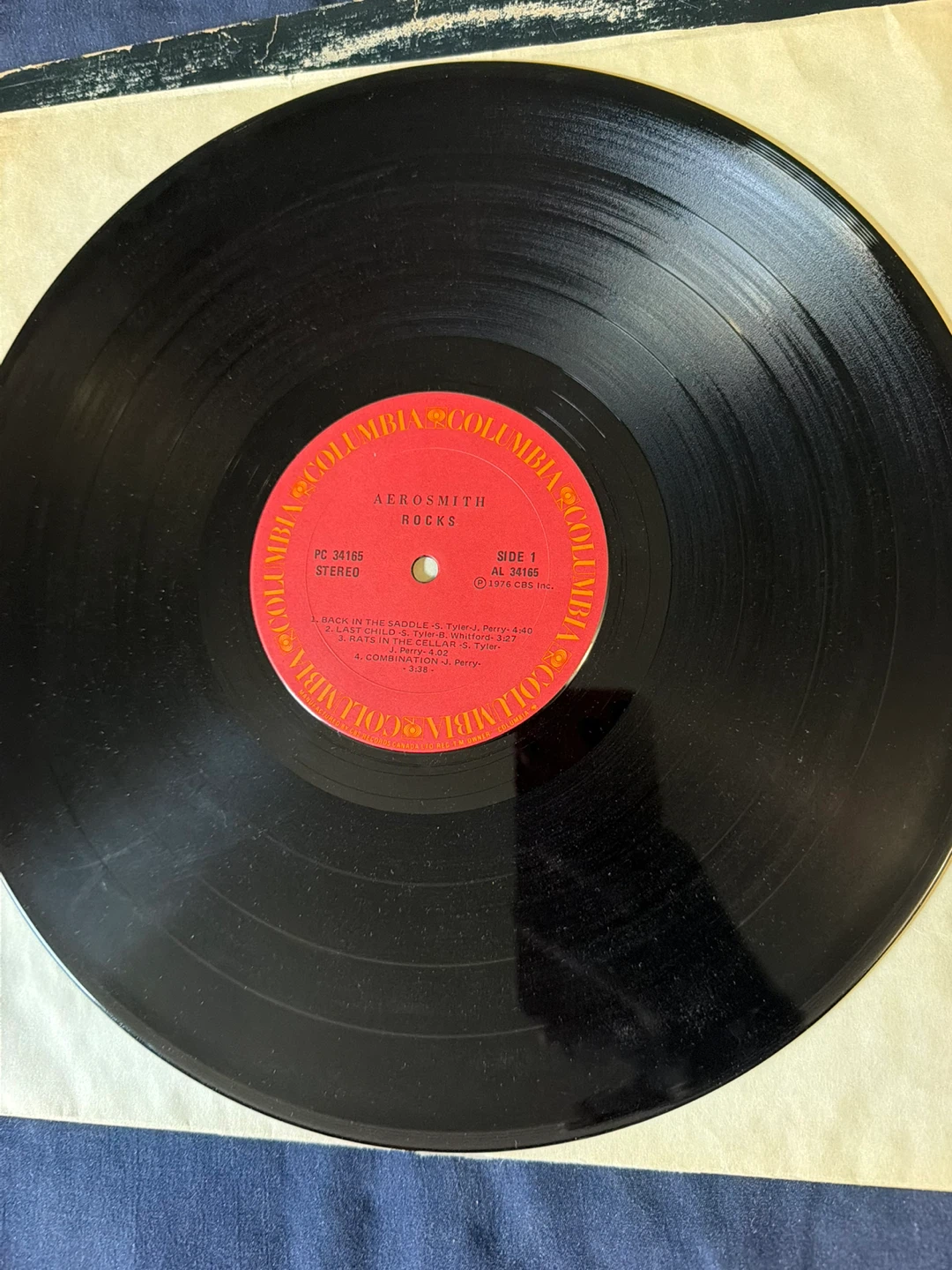 Aerosmith – Rocks Original 1976 LP Vinyl - photo 3