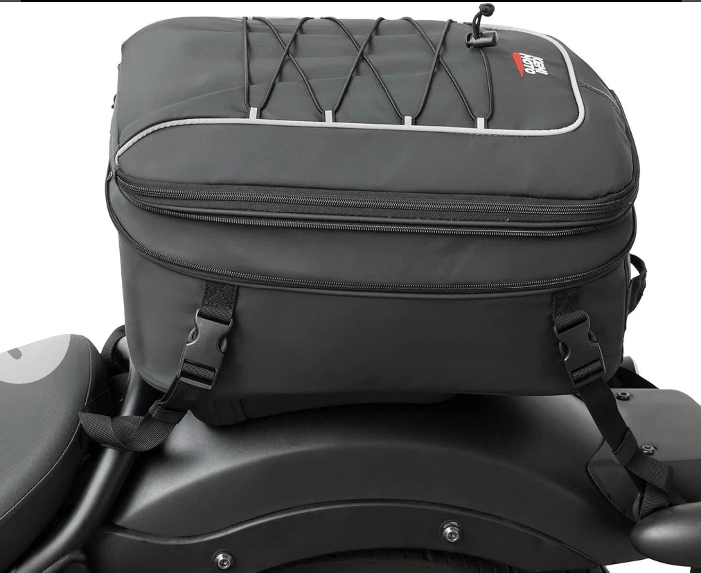 KEMIMOTO Expandable Motorcycle Tail Bag 22-30L