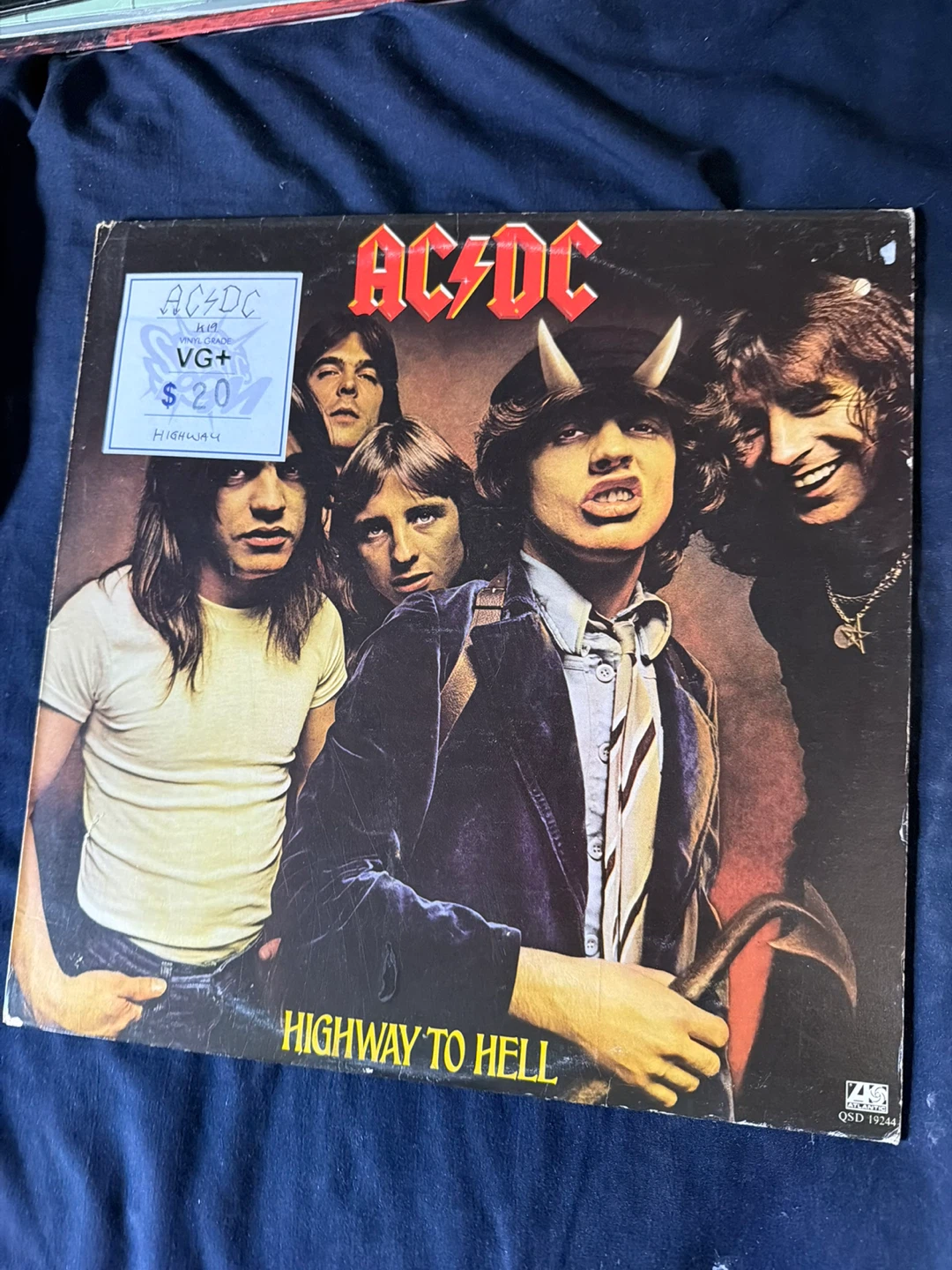 AC/DC – Highway to Hell 1979 Canadian Promotional LP