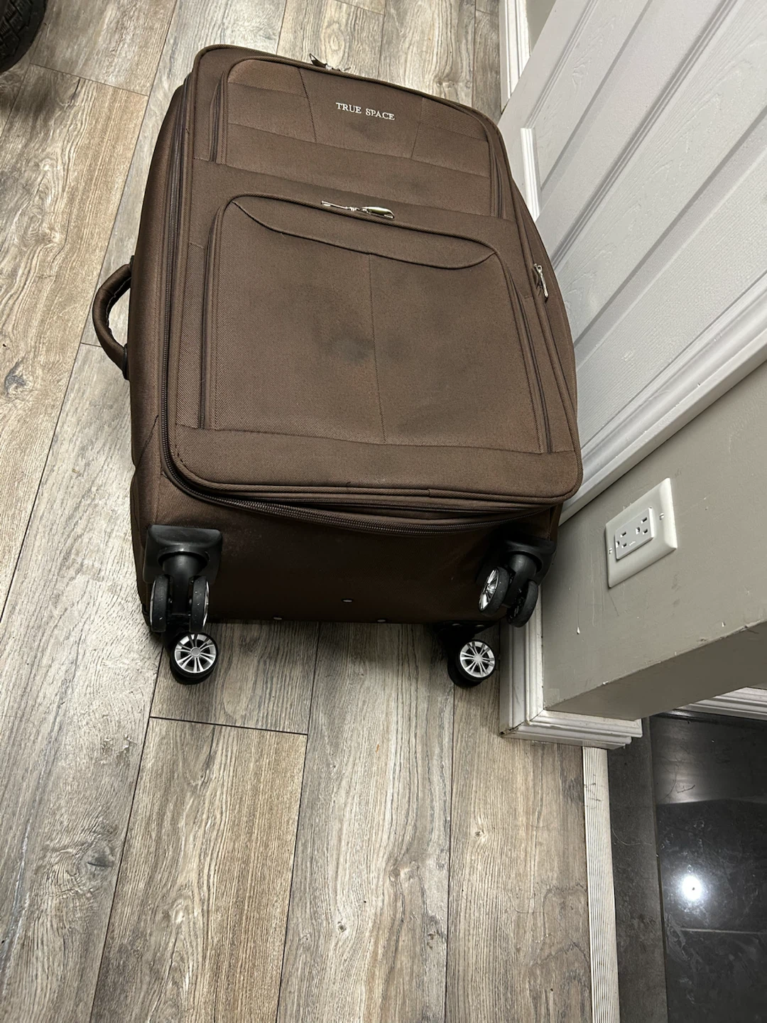 True Space Brown Rolling Suitcase - photo 5
