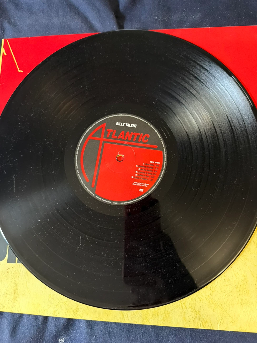 Billy Talent – Billy Talent Debut Album LP Vinyl - photo 4