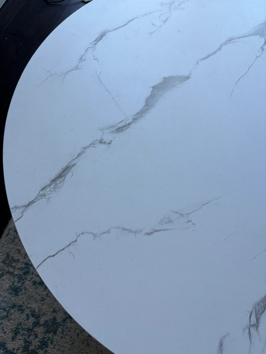 Round Coffee Table with Storage - photo 4