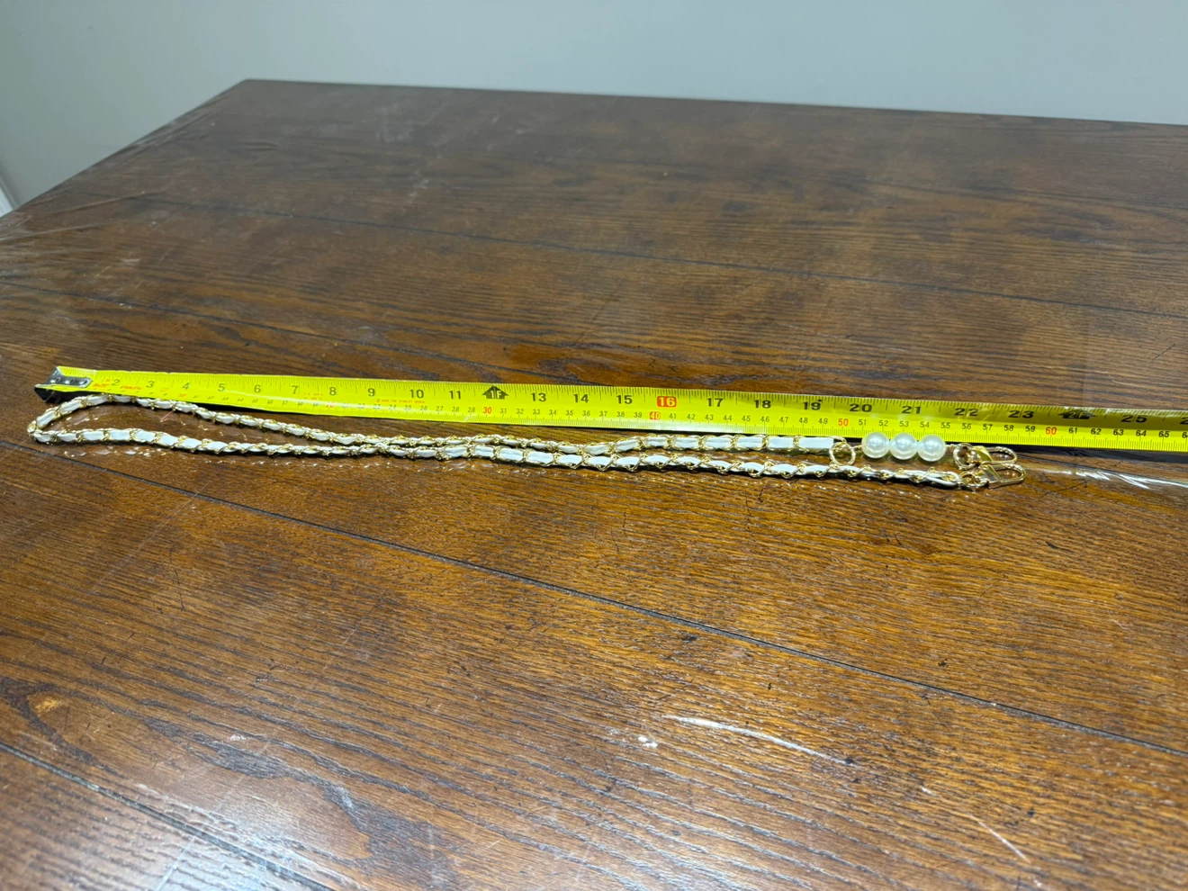 Pearl & Gold Chain Strap - photo 2