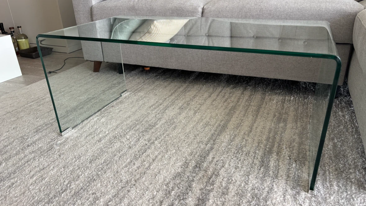 Clear Glass Coffee Table - photo 3