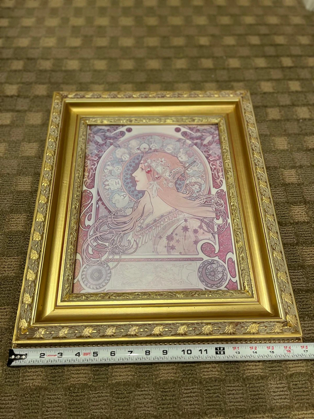 Framed Art Print of Zodiac Woman - photo 3