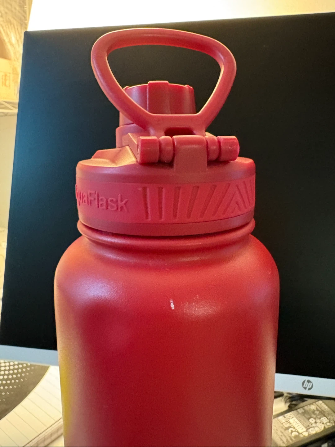 AquaFlask Red Water Bottle - photo 3