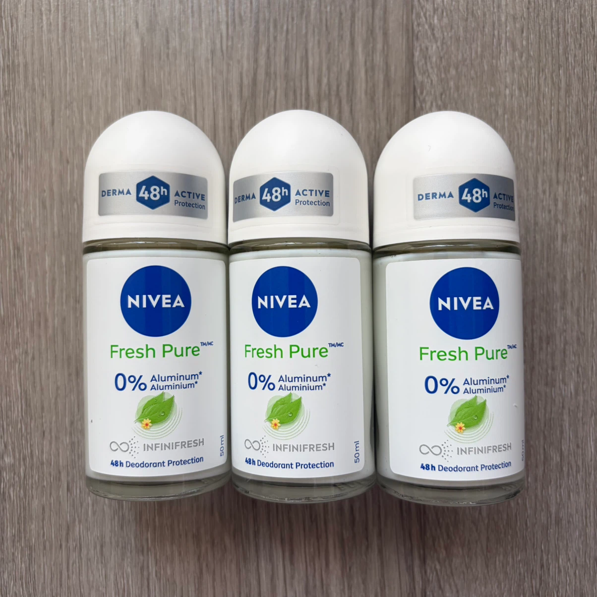 Nivea roll-on deodorant (50ml) x 3