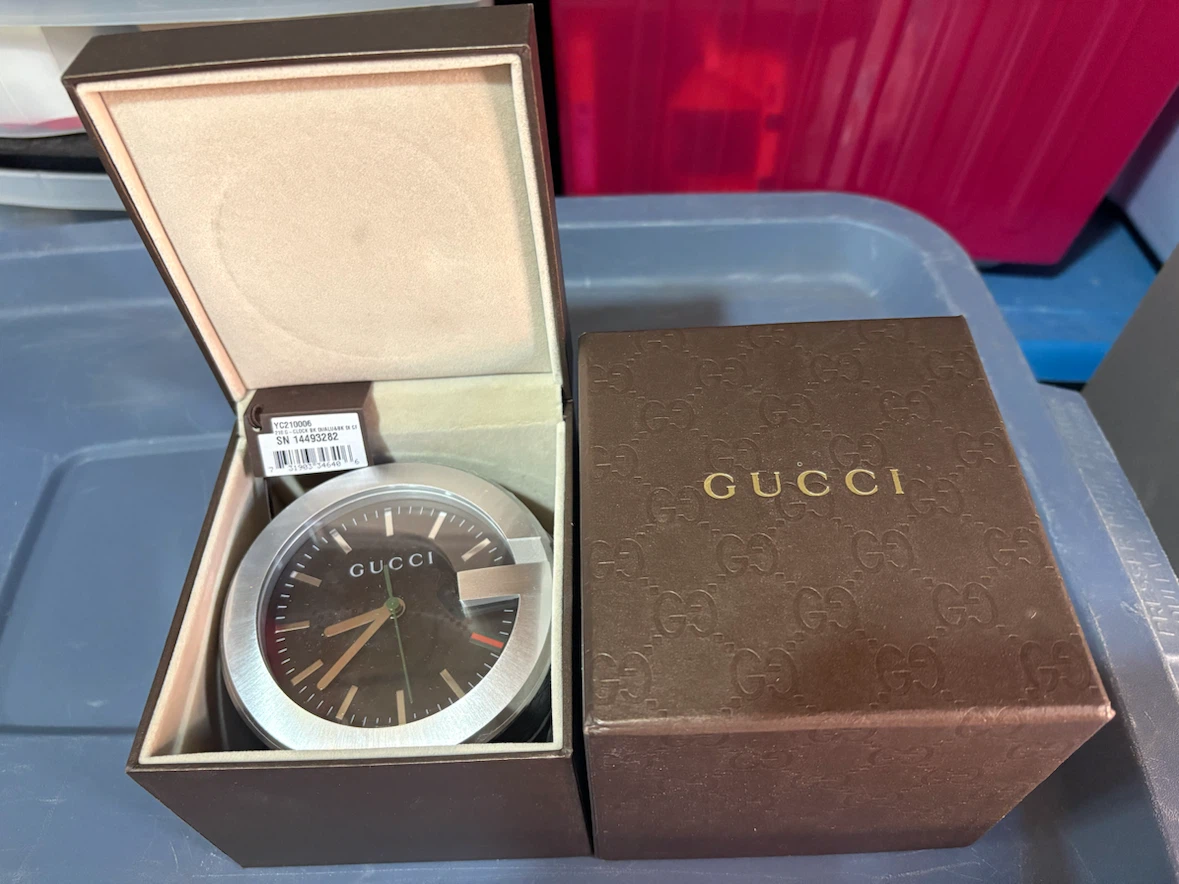 GUCCI Swiss Made 210 G Clock - photo 2