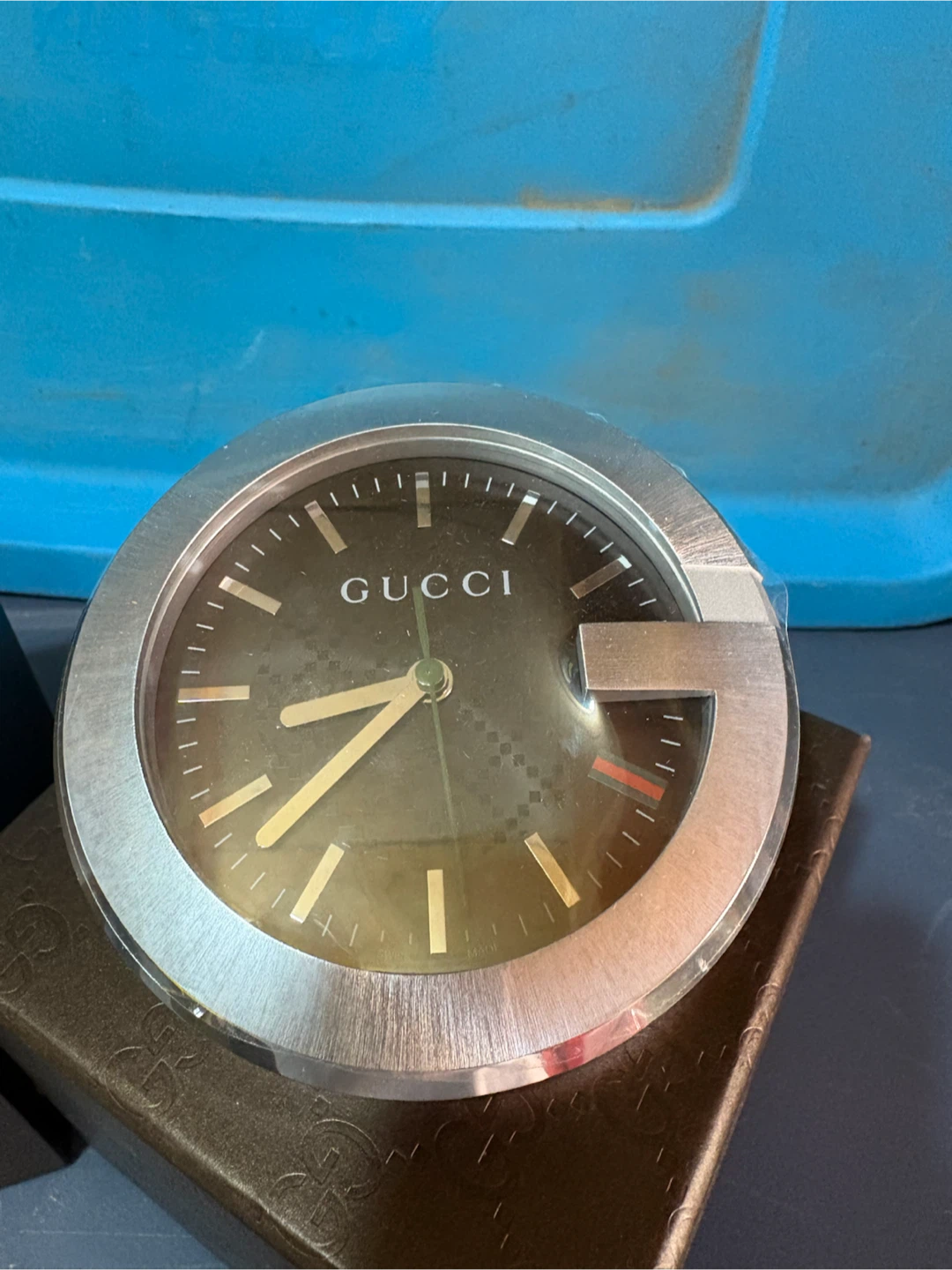 GUCCI Swiss Made 210 G Clock - photo 4