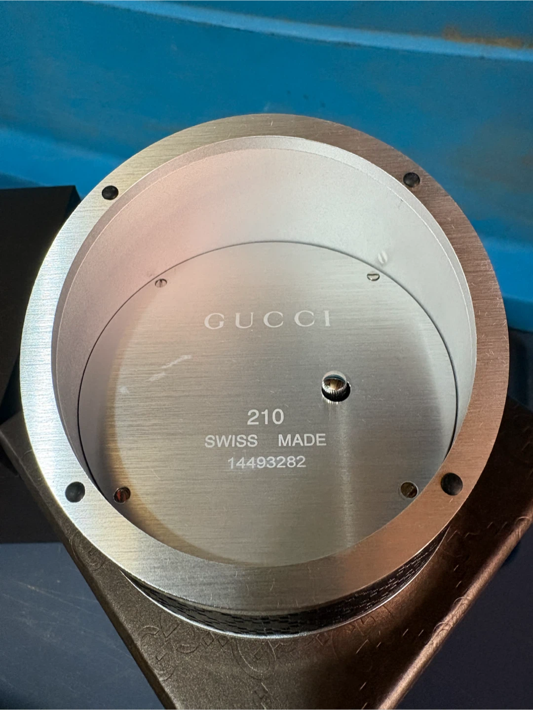 GUCCI Swiss Made 210 G Clock - photo 5