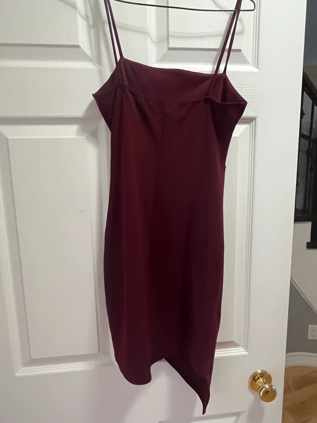 Ruched Spaghetti Strap Bodycon Dress - photo 2