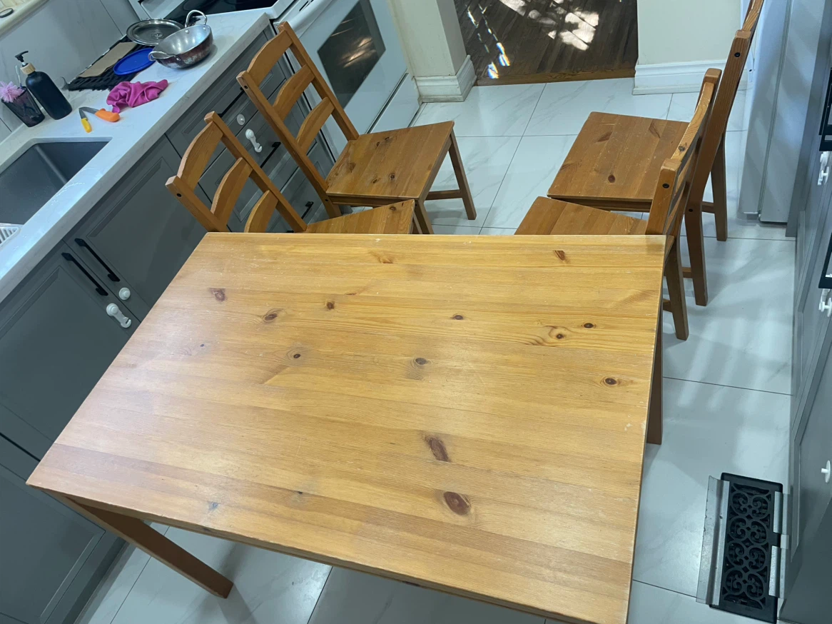 dining table, chairs & delivery - photo 2