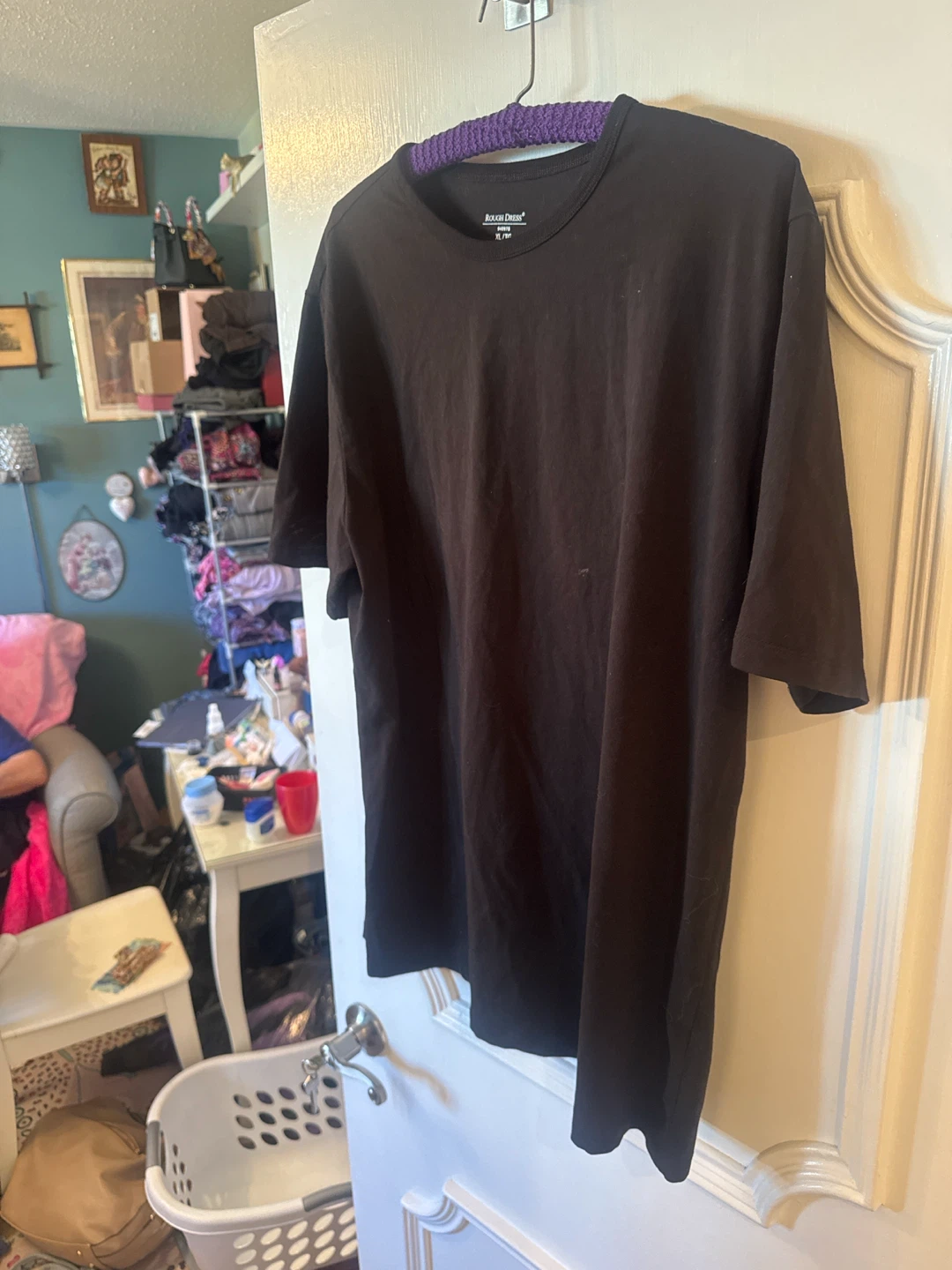 Rough Dress Black T-Shirt XL