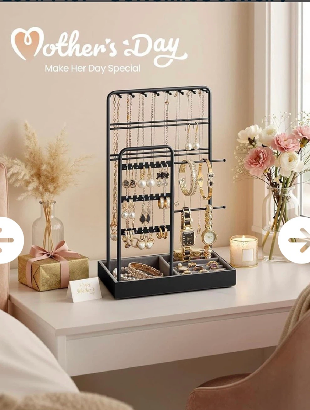 Songmics Jewelry Organizer Stand - photo 2
