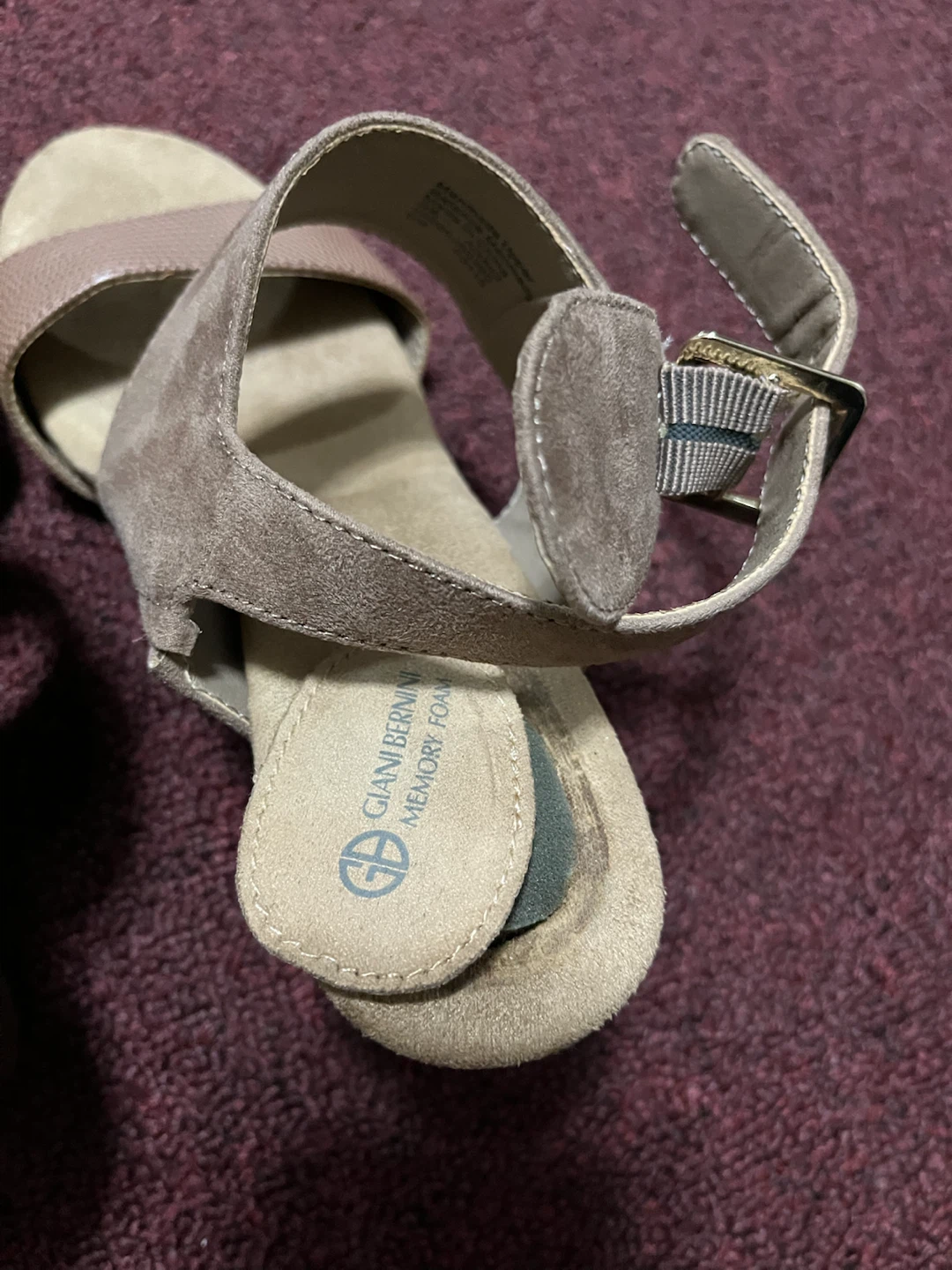 Gianni Bernini Women's Brown Wedge Sandals - photo 4