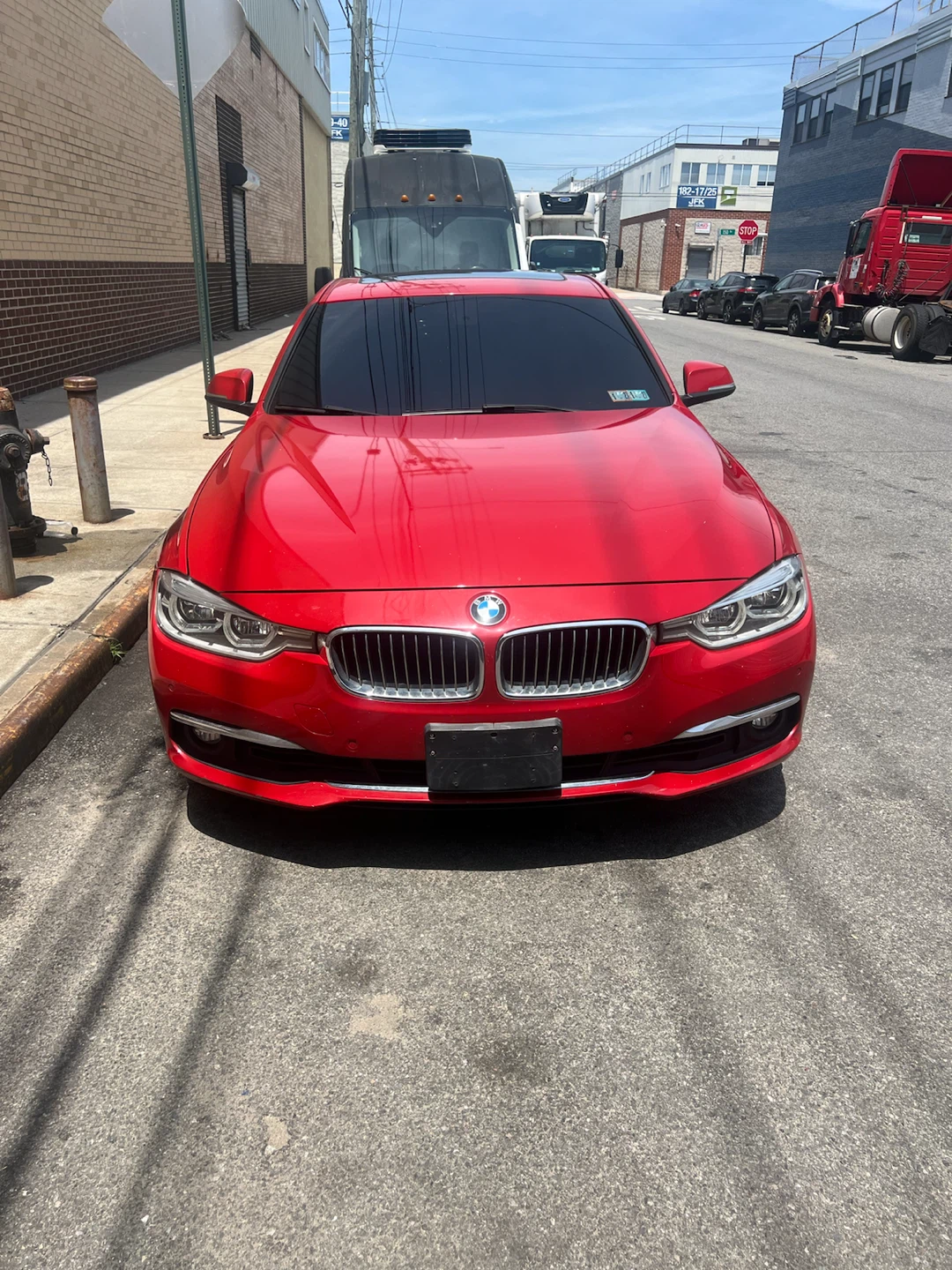 Red BMW 3 Series Sedan - photo 2