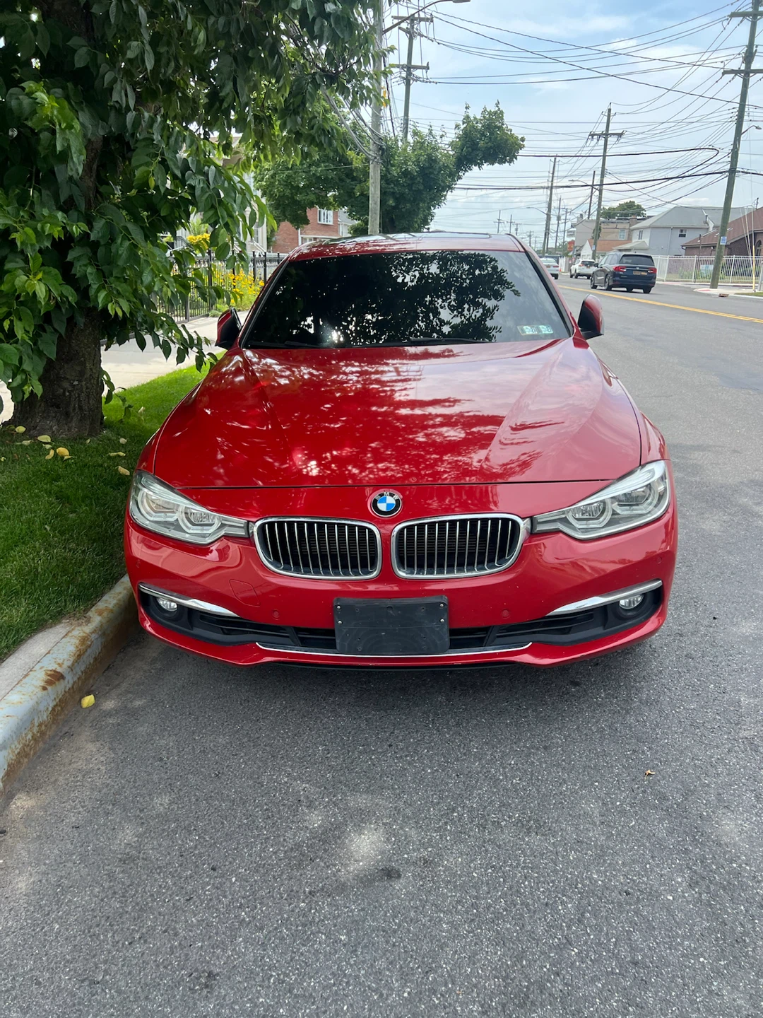 Red BMW 3 Series Sedan - photo 3
