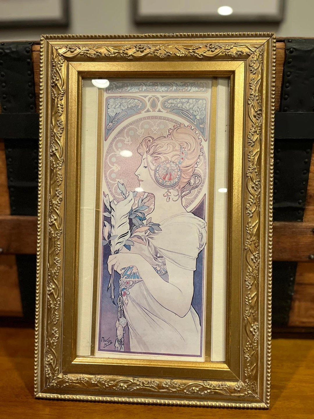 Mucha Art Nouveau Framed Print