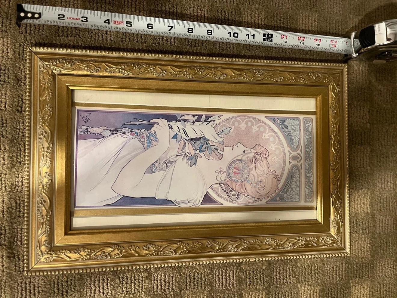 Mucha Art Nouveau Framed Print - photo 3
