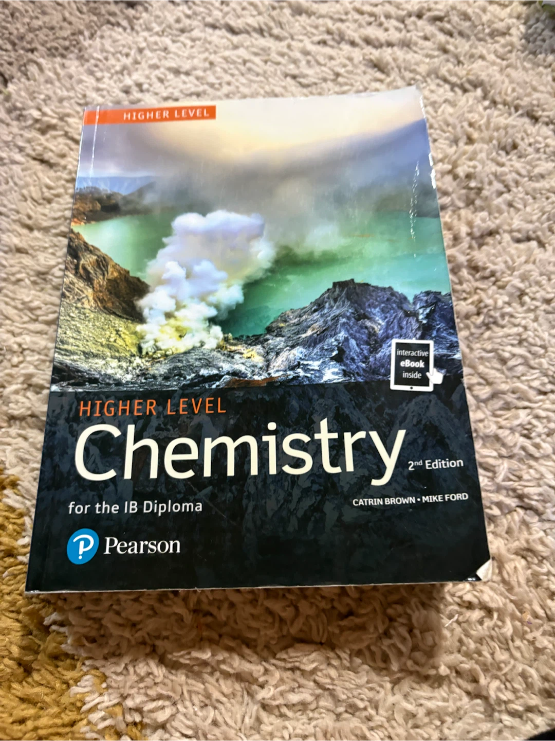 Pearson Higher Level Chemistry  IB Diploma 2nd Edition Textbook