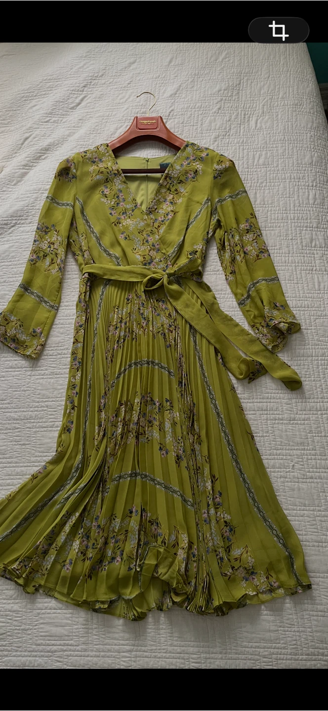 Chiffon Floral Print Maxi Dress