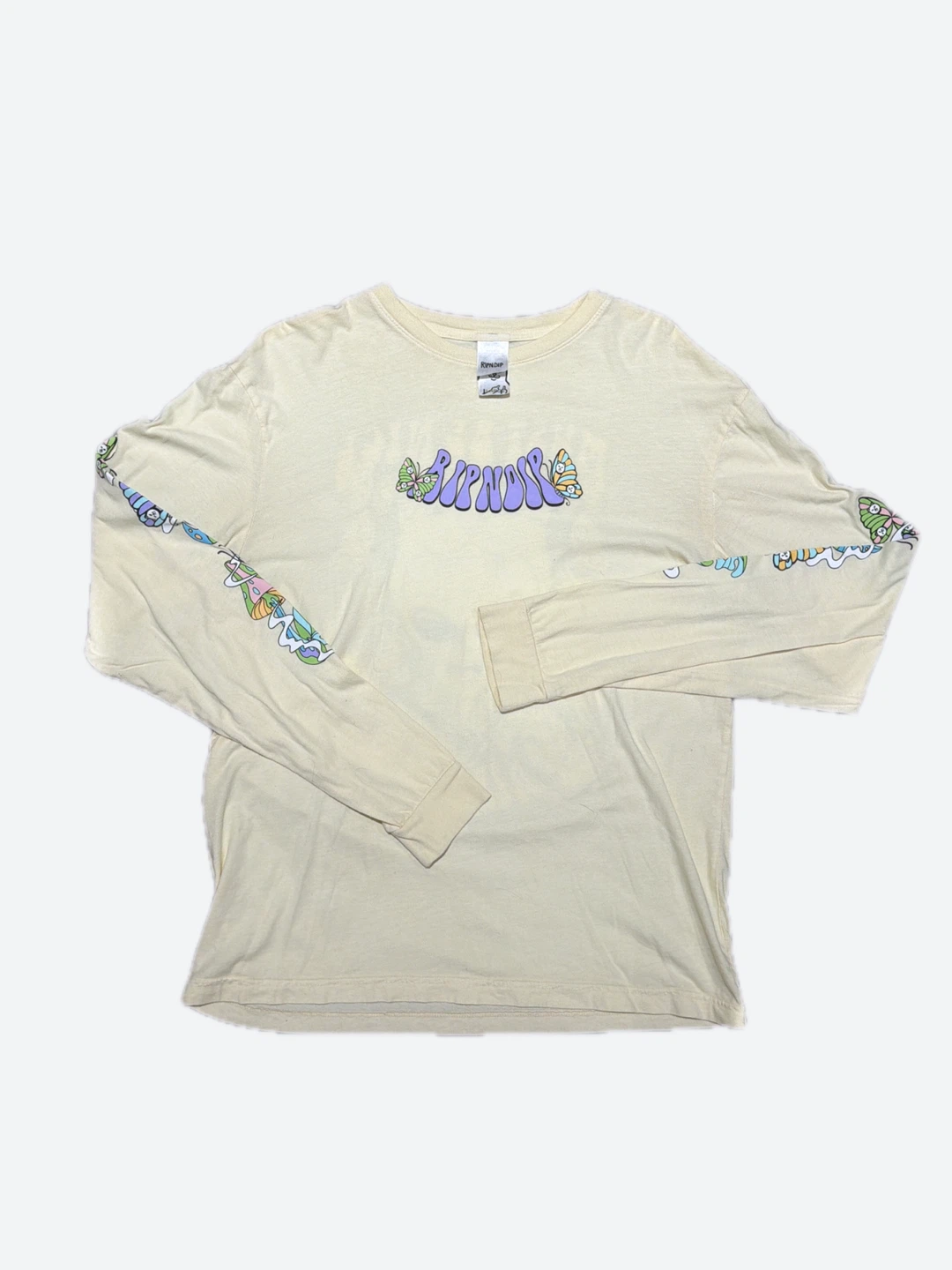 Large Yellow Ripndip Long Sleeve T-Shirt