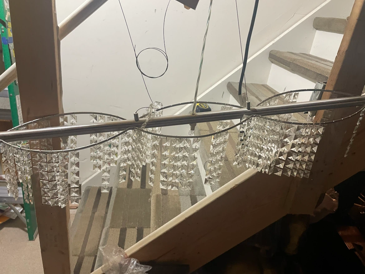 Crystal Chandelier Pendant Light Fixture