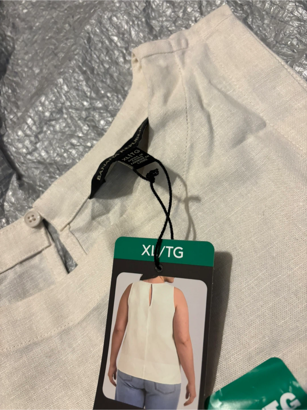 Banana Republic Linen Blend Tank Top XL/TG - photo 3