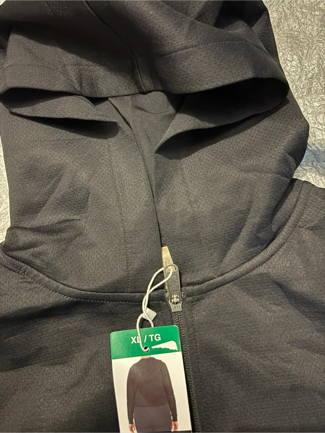 Ladies Tuff Athletics Black Full-Zip Hoodie - photo 3