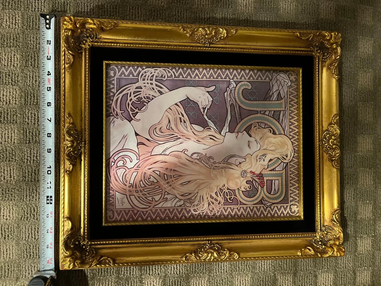 Vintage "JOB" Artwork by Alphonse Mucha - photo 3