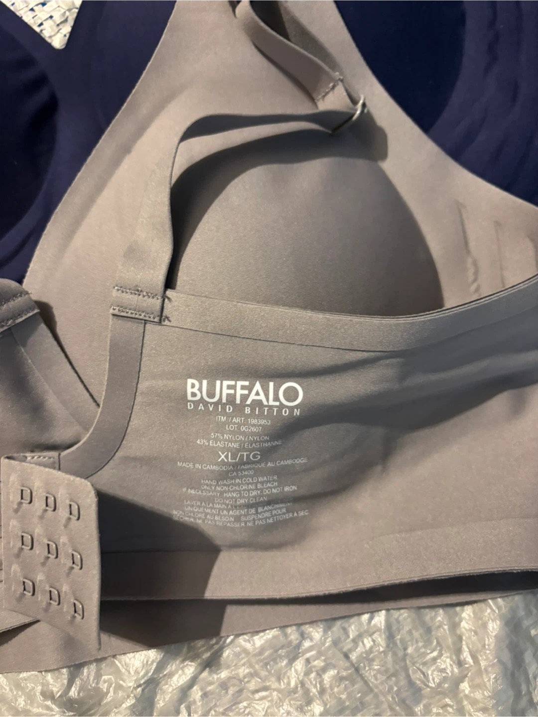 NWOT Buffalo David Bitton Women's Bras (2 Pack) - XL/TG - photo 2