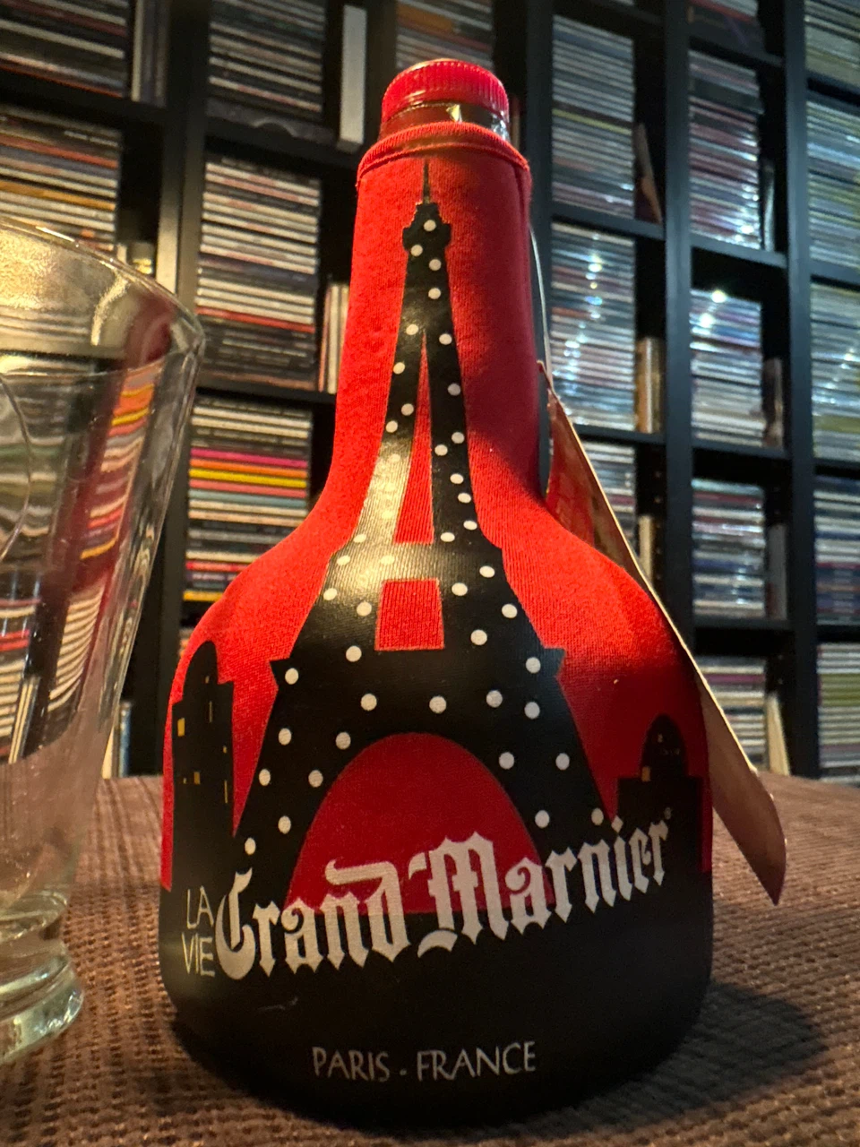 Grand Marnier Paris France Bottle with Glass - photo 4