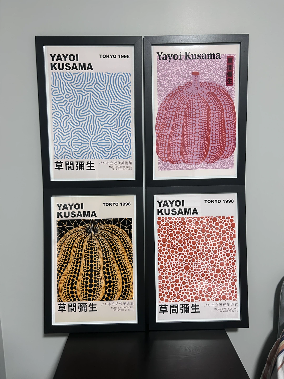 Yayoi Kusama Art Framed Posters