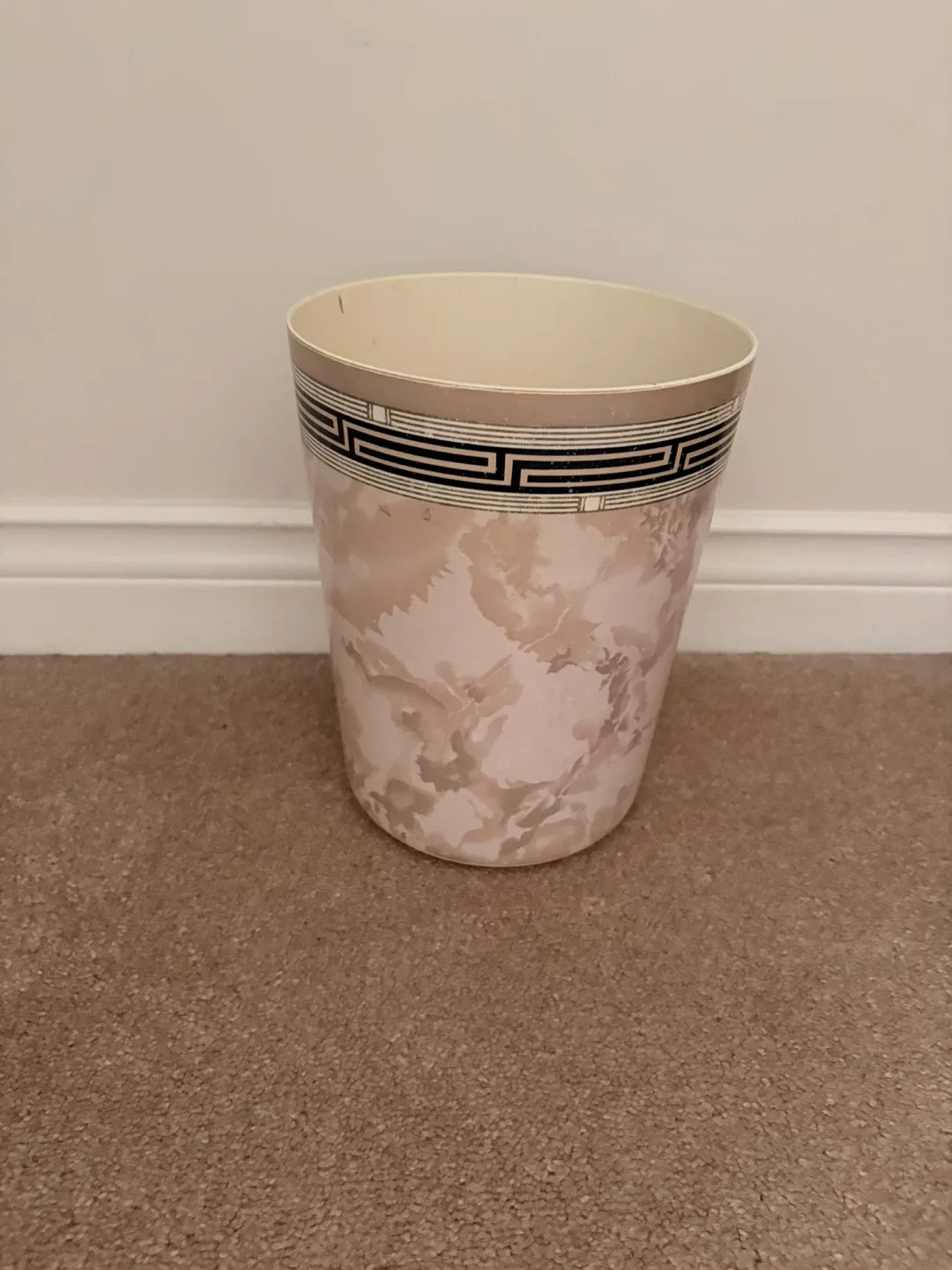Vintage Decorative Waste Bin