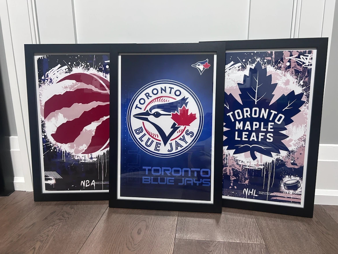 Toronto Sports Team Framed Posters