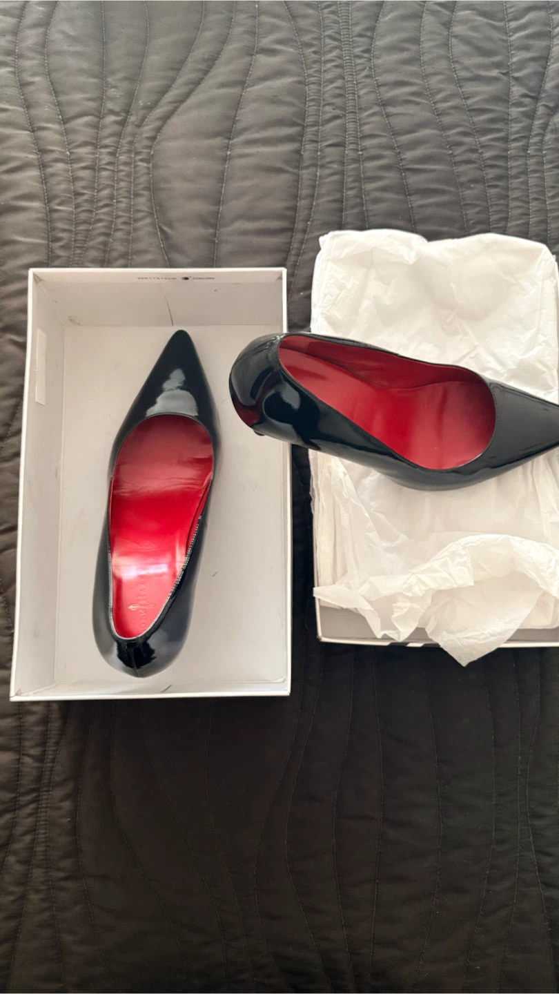 Cole Haan Black Patent Leather Heels