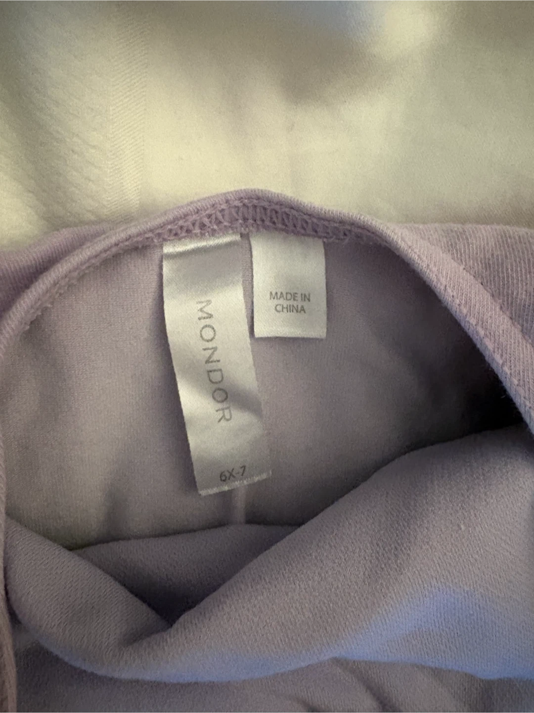 Mondor Ballet Leotard - Lilac - Size 6X-7 - photo 3