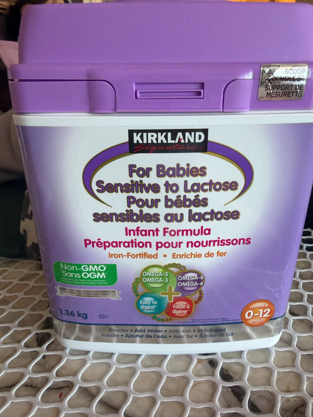 Kirkland Signature Infant Formula for Sensitive Babies