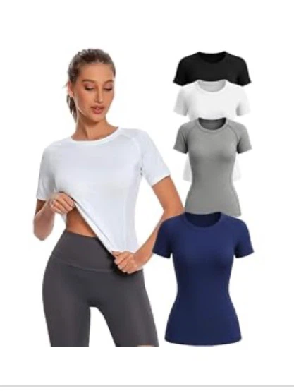Roxillon Women's Athletic T-Shirt - Blue - Size L