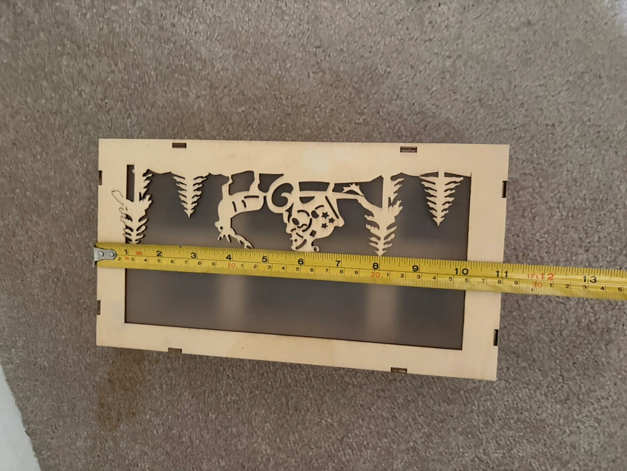 Wooden Christmas Scene Light Box - photo 5