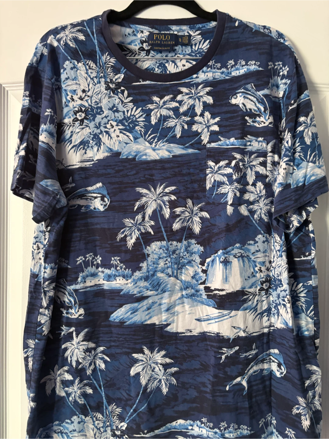 Polo Ralph Lauren Custom Slim Fit Tropical T-Shirt XL