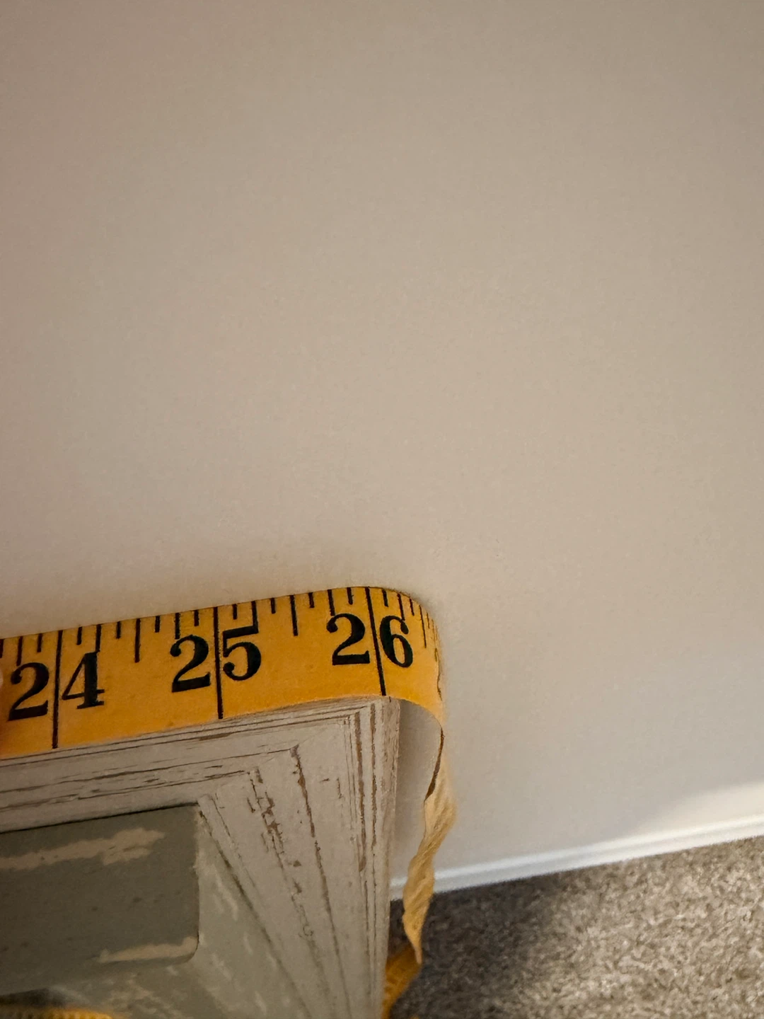 Distressed Wood Framed Mirror - photo 5