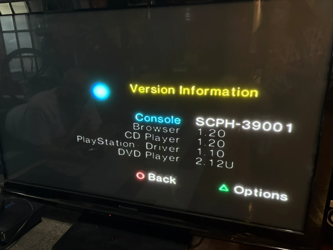 45″ Panasonic Plasma HDTV (good forold video players)