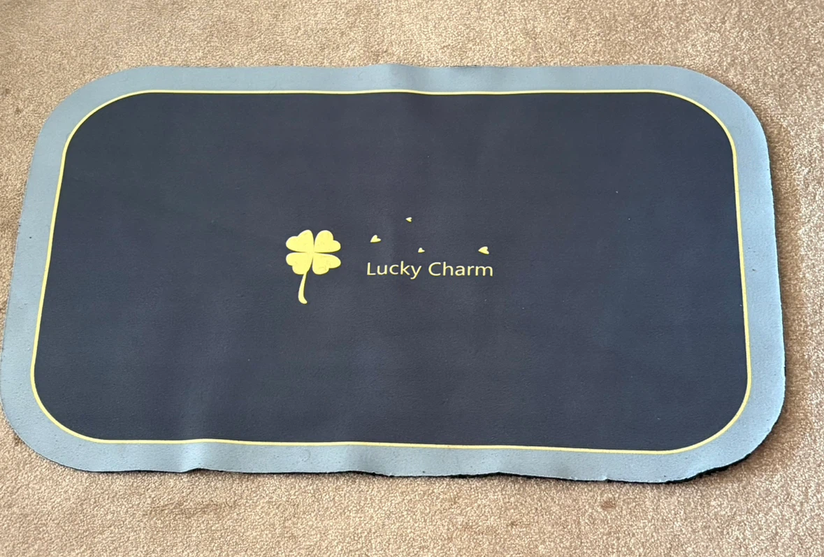 Lucky Charm quick dry floor Mat