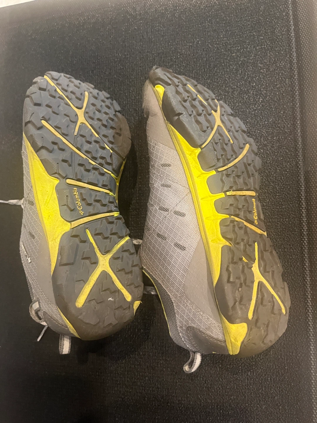 Columbia Grey & Yellow Hiking Shoes - photo 2