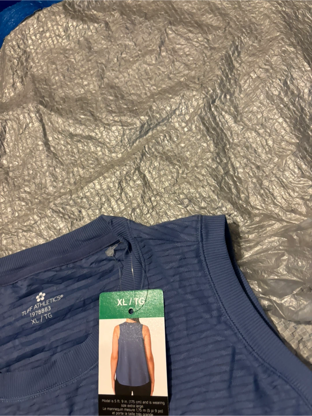 Tuff Athletics Blue Tank Top XL/TG - photo 3