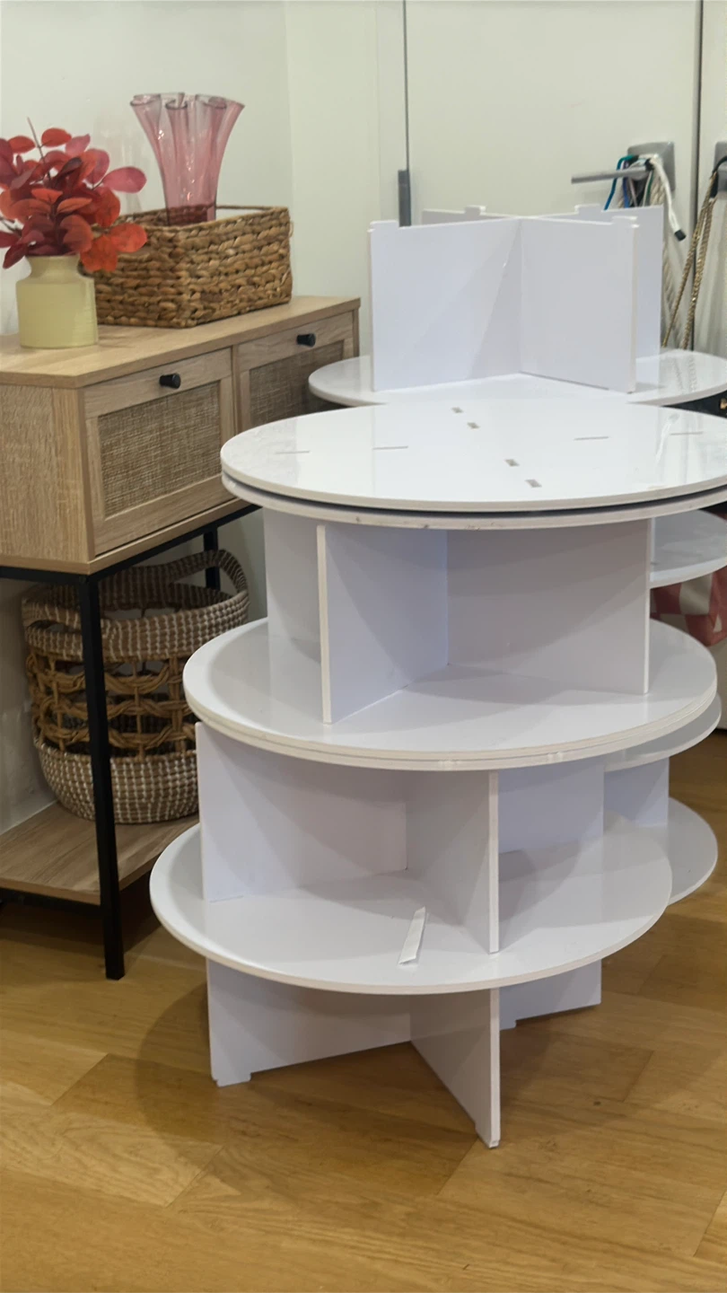 7 Tier Revolving Shoe Rack