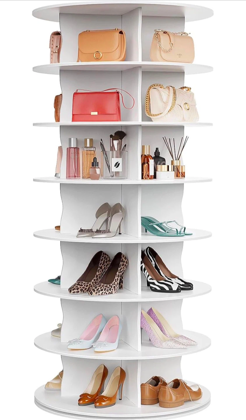 7 Tier Revolving Shoe Rack - photo 3