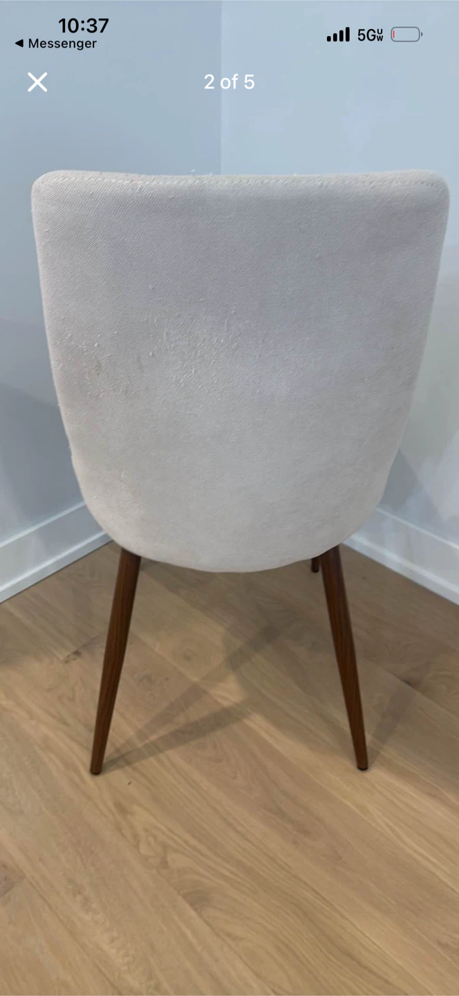 4 chair used. As seen in pictures - photo 2